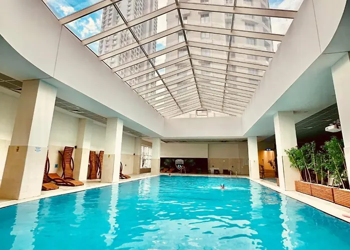 Regina's Sky View 32nd Floor Lejlighed Skopje